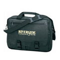Leatherette Expandable Briefcase